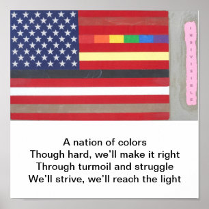 Póster Poster de la bandera