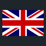Póster Poster de la bandera británica | Diseño de jack de<br><div class="desc">Poster de la bandera británica | Diseño de jack de Unión. Mejor idea de regalo para eventos nacionales de fiesta. Colores inglés rojo blanco y azul.</div>