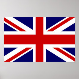 Póster Poster de la bandera británica | Diseño de jack de