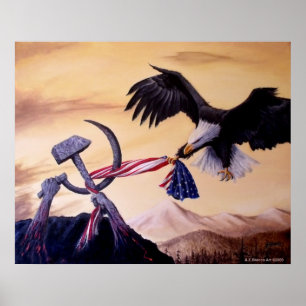 Póster Poster de la batalla por las libertades