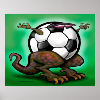 Póster Poster de la Bestia de Fútbol