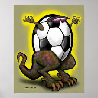 Póster Poster de la Bestia de Fútbol