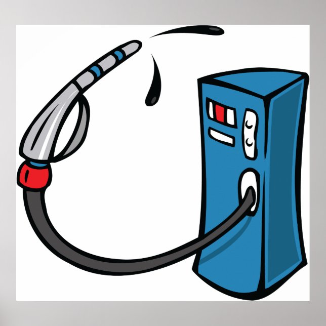 Póster Poster de la bomba de gas (Frente)