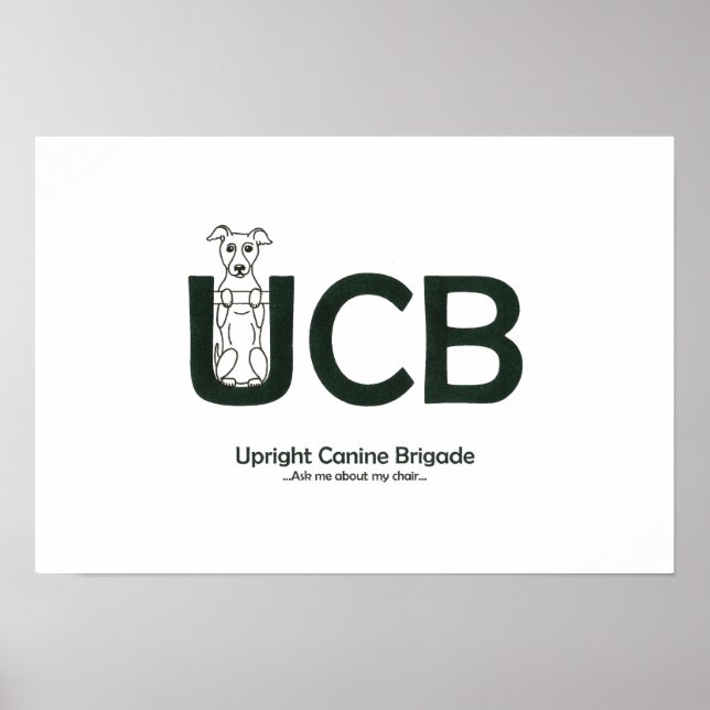 Póster Poster de la Brigada Canina Superior (Frente)