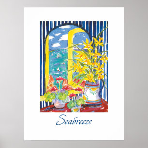 Póster Poster de la brisa marina