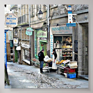 Póster Poster de la calle del St Malo