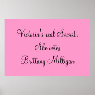 Póster Poster de la campaña