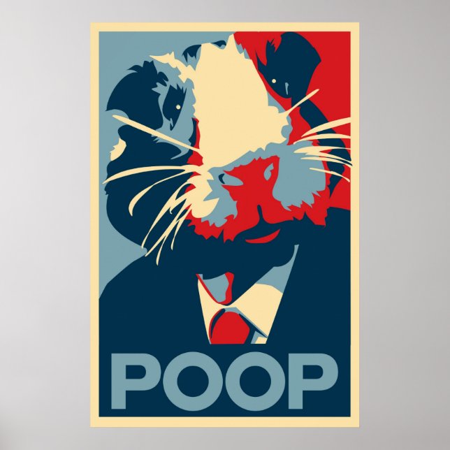 Póster Poster de la campaña de cerdo de Guinea (Frente)