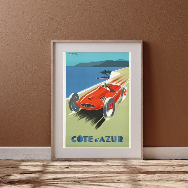 Póster Poster de la Carreras Vintage Côte d'Azur (Subido por el creador)
