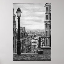 Poster de la carretera de París