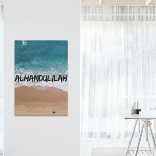 Póster Poster de la Casa de Playa Alhamdulilah