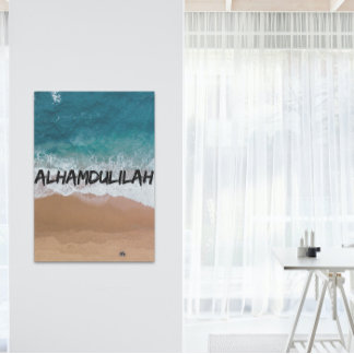 Póster Poster de la Casa de Playa Alhamdulilah