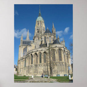 Póster Poster de la Catedral de Bayeux
