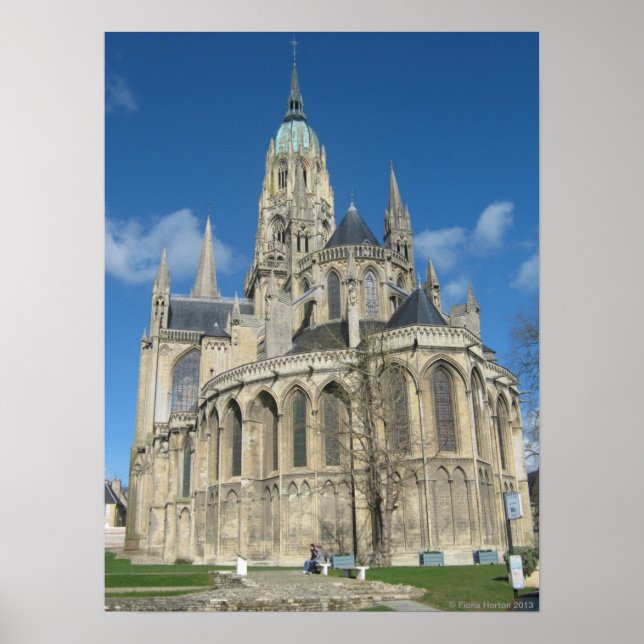 Póster Poster de la Catedral de Bayeux (Frente)