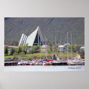 Póster Poster de la Catedral de Hielo