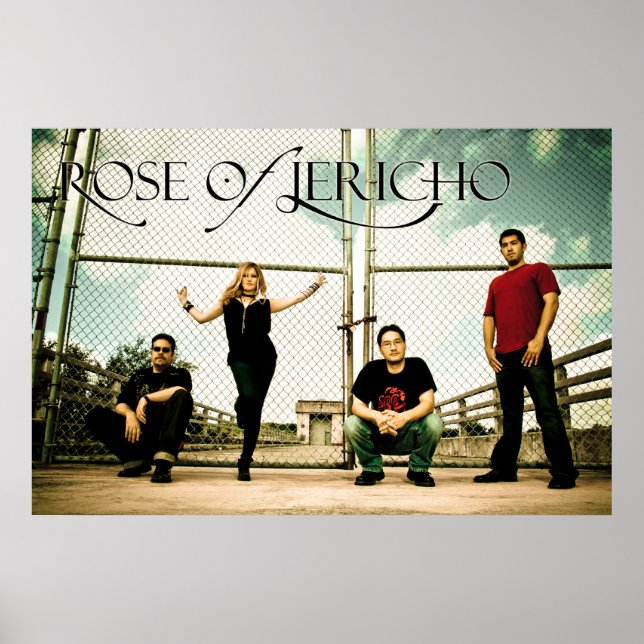 Póster POSTER de la cerca de enlace de cadena de banda RO (Frente)