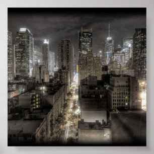 Póster Poster de la ciudad