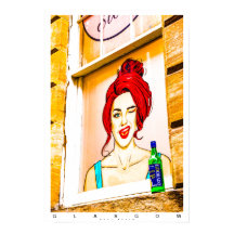 Poster de la ciudad de Glasgow