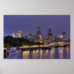Póster Poster de la ciudad de Londres
