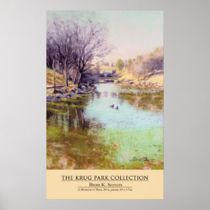 Póster Poster de la colección del parque de Krug