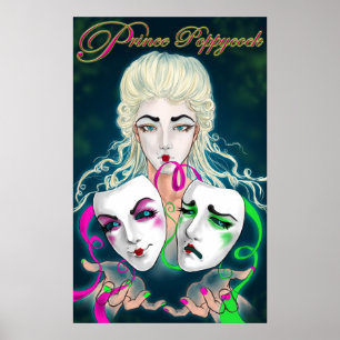 Póster Poster de la comedia y de la tragedia
