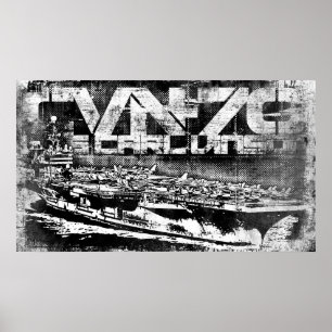 Póster Poster de la compañía aérea Carl Vinson