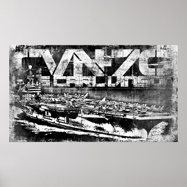 Póster Poster de la compañía aérea Carl Vinson (Frente)