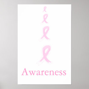 Póster Poster de la conciencia del cáncer de pecho