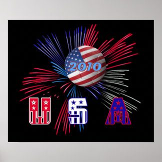 Póster POSTER de la Copa Mundial de Fútbol de Estados Uni