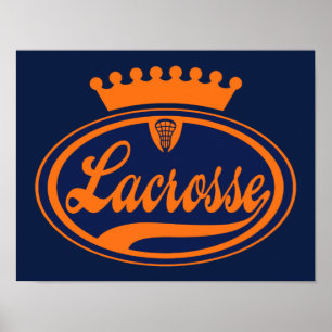 Póster Poster de la Corona de Lacrosse