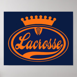 Póster Poster de la Corona de Lacrosse