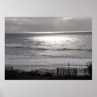 Póster Poster de la Costa del Pacífico