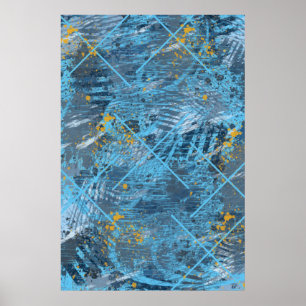 Póster Poster de la cruz de crisis moderna