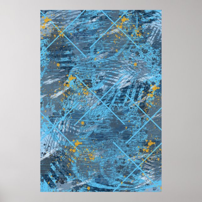 Póster Poster de la cruz de crisis moderna (Frente)