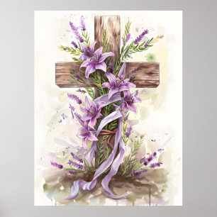 Póster Poster de la Cruz de Pascua