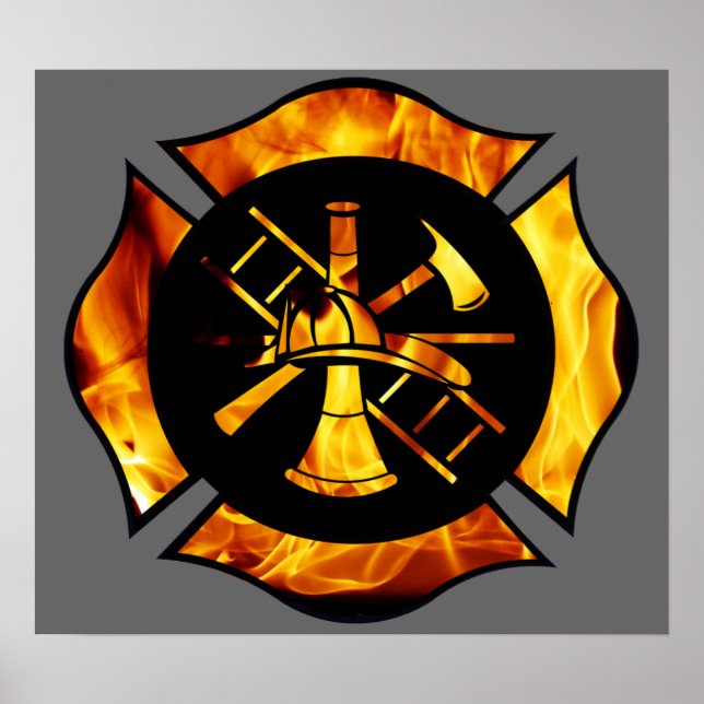 Póster Poster de la Cruz Maltesa Flamante 2 (Frente)