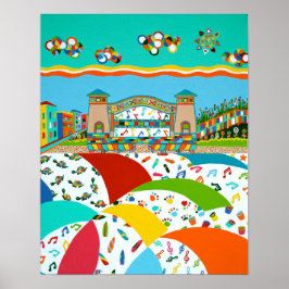 Póster Poster de la cubierta de la banda de la Isla del M