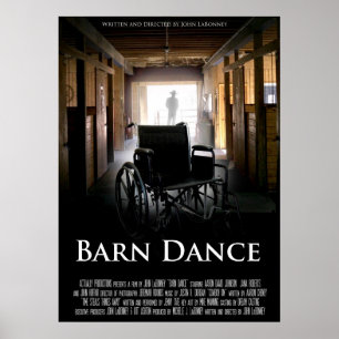 Póster Poster de la danza del granero