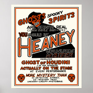 Póster Poster de la demostración del espectro de Heaney