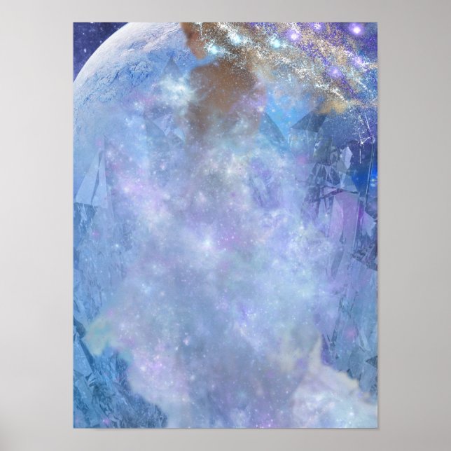 Póster Poster de la diosa de la luna (Frente)