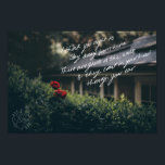 Póster Poster de La Dispute<br><div class="desc">La Dispute: poster de la letra "Tales manos pequeñas"</div>