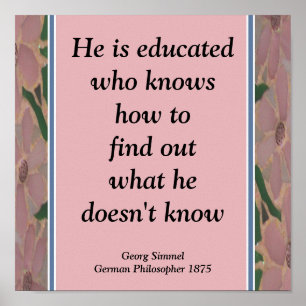 Póster Poster de la educación del mosaico del vitral.