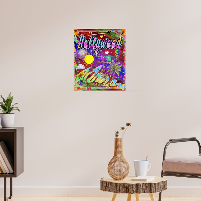 Póster Poster de la era Hollywood Nu (Salón 3)