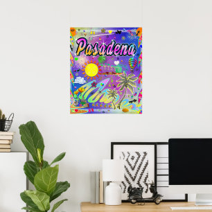 Póster Poster de la era Pasadena Nu