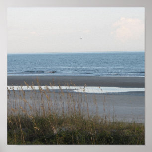 Póster Poster de la escena de la playa