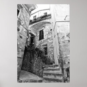 Póster Poster de la esquina de Monterosso