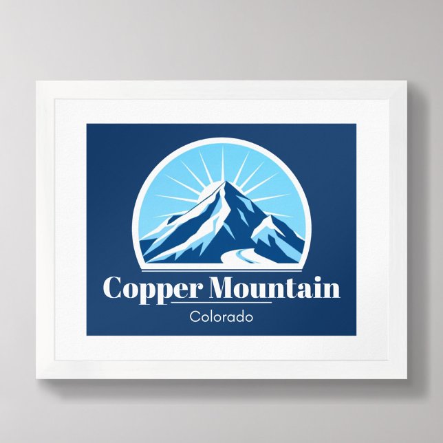 Póster Poster de la estación de esquí de Copper Mountain  (Subido por el creador)