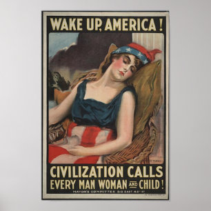 Póster Poster de la estela Up-1917