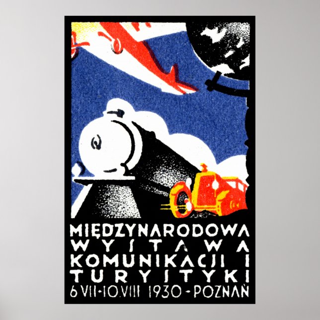 Póster poster de la Expo de Poznan de 1930 (Frente)