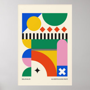 Póster Poster de la Exposición Bauhaus